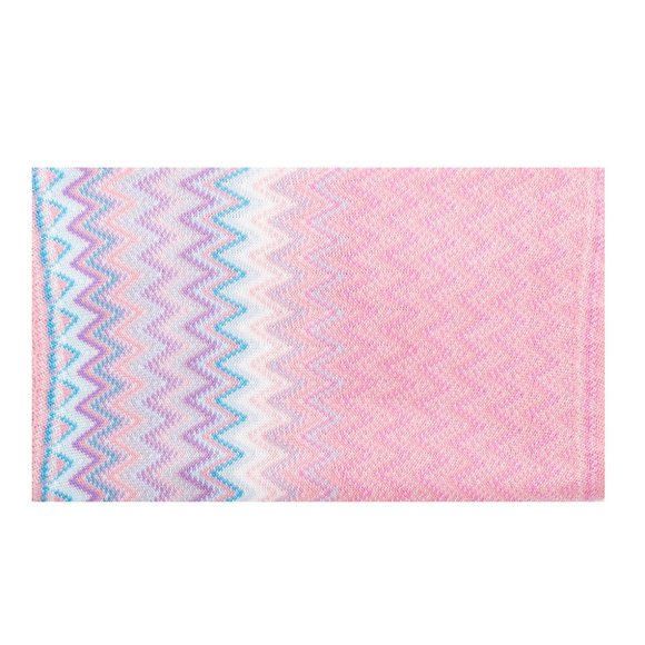 Missoni Women's Cotton Zig-Zag Scarf Shawl Sarong Wrap Pink - Picture 1 of 7